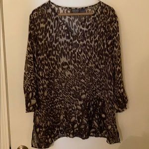 Chico’s Animal Print Tunic